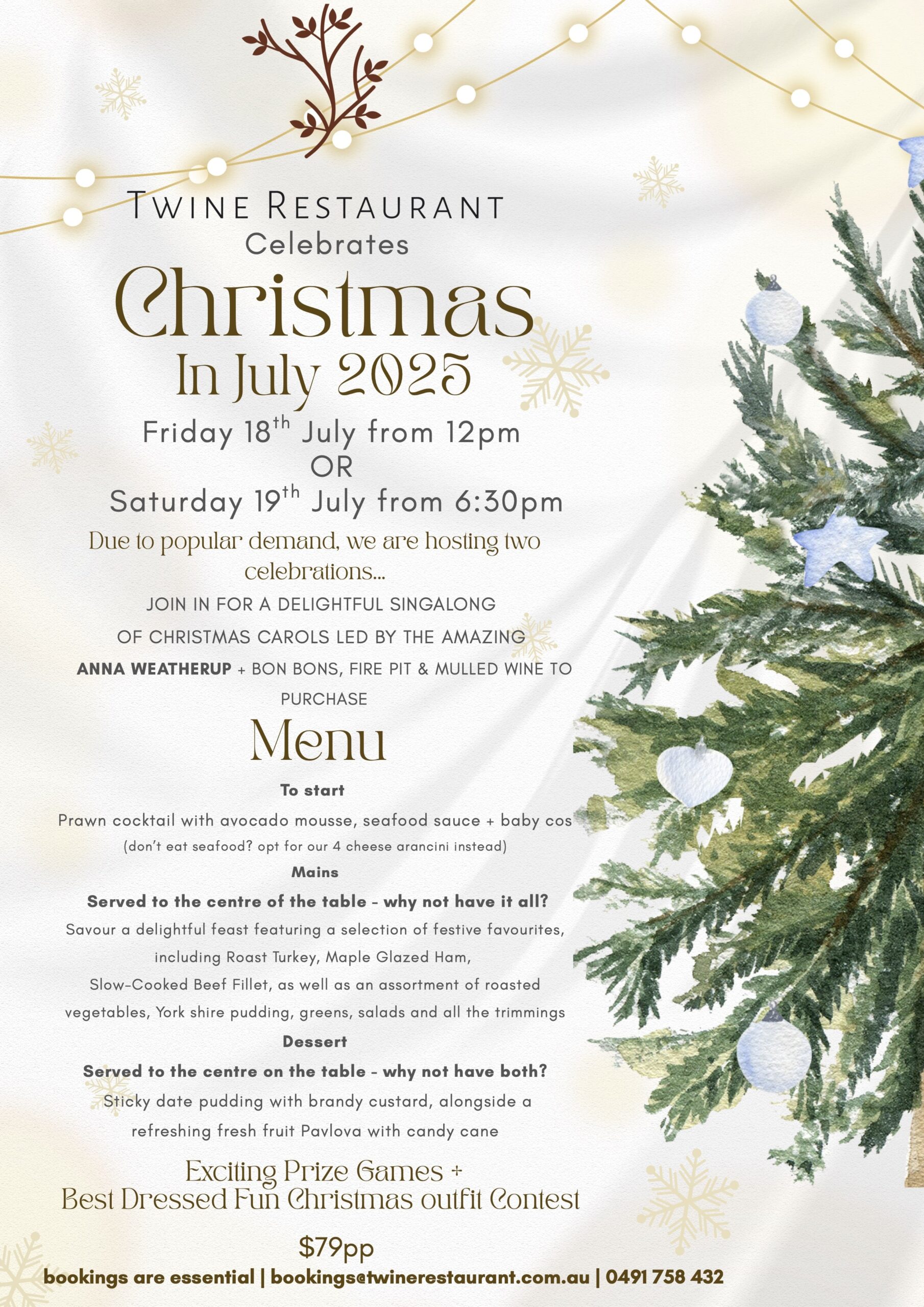 Christmas in July 2025 Christmas in July 2025